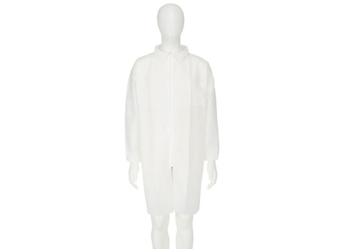 3M™ Ochranný plášť 4400, farba biela, veľkosť L