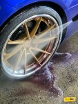Odstraňovač polétavé rzi (oranžových teček) pro dekontaminaci karoserie auta Gyeon Q2M Iron REDEFINED 1 litr