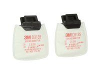 3M™ Secure Click™ částicové filtry řady D3000, provedení D3135, úroveň ochrany P3 R