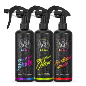 Sada autokosmetiky na čištění kol a pneumatik Bad Boys