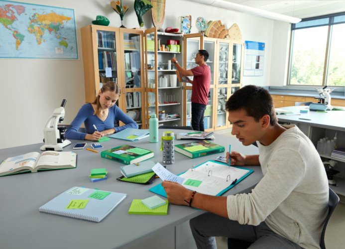 3M Post-it® silno lepiace bločky 76 x 76mm, 450 lístkov v balení, kolekcia: Oasis