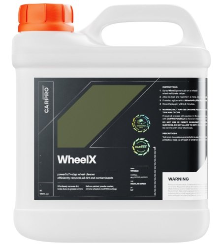 Čistič alu kol a pneumatik auta - CarPro WheelX - 4000 ml