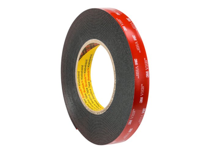 Oboustranná akrylová lepicí páska VHB černá - 3M 5952F - 19 mm x 11 m