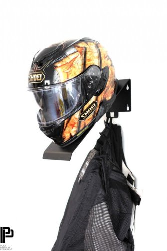 Poka Premium Hanger for helmet and motorcycle jacket věšák na helmu a bundu