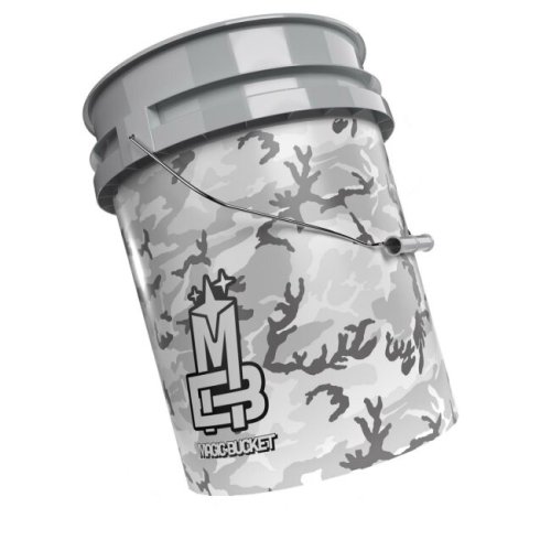 Detailingový kbelík maskáčový šedý - Magic Bucket - 20 l