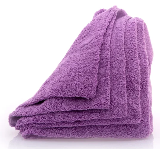 Work Stuff Gentleman Basic Purple 350 GSM 5xPack 40x40 cm leštící utěrky fialové 5ks