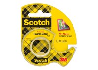 3M Scotch® Obojstranná lepiaca páska v zásobníku, 12 mm x 6,3 m