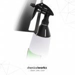 ChemicalWorkz - Nástěnný držák na detailingové štětce a ředící láhve (20 cm)