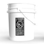 Detailingový kbelík bílý - Magic Bucket - 20 l