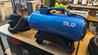 Dvoumotorový elektrický vysoušeč na detailing BLO AIR-GT