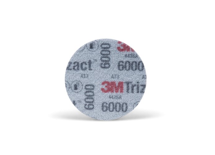 3M Trizact P6000 brusný kotouč se suchým zipem a pěnovým podkladem, 3" / 75 mm (51131)
