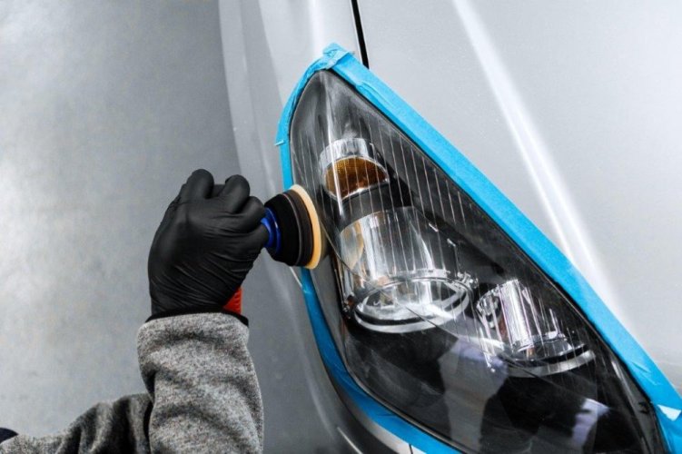Koch Chemie Набір для відновлення фар Koch Headlight Polish Set