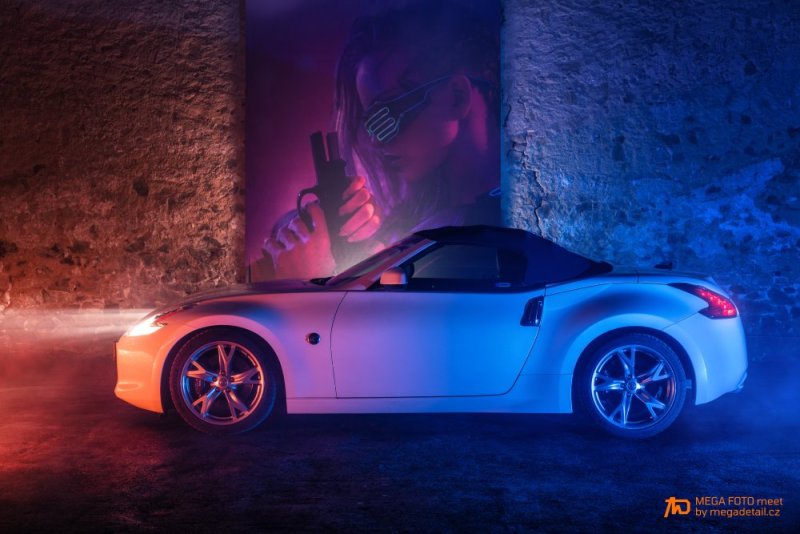 Nissan 370Z Roadster CYBER PUNK - Už BRZO obnovíme stodolu