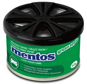 Osvěžovač vzduchu do auta - Mentos Organic Blocks Green Apple