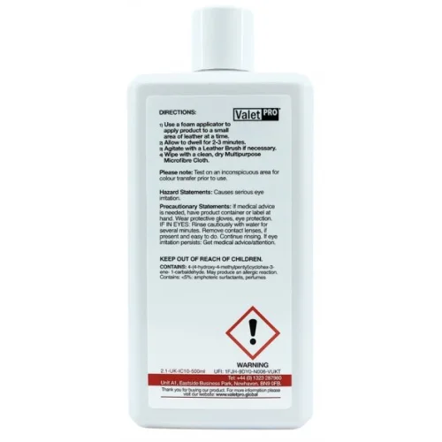 ValetPro Leather Soap 500 ml čistič kůže