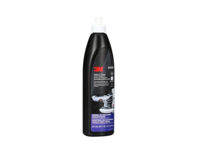 3M™ Perfect-It™ Random Orbital Compound - hrubá leštiaca pasta, biela, 473 ml