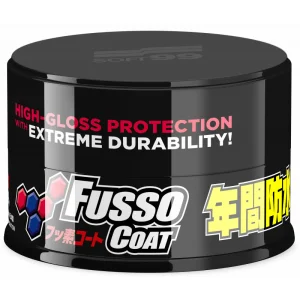 Syntentický vosk na 12 měsíců pro tmavé laky -  Soft99 Fusso Coat 200 g