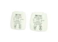 3M™ 4 kusy časticových filtrov Secure Click rady D7000, typ D7935, úroveň ochrany P3 R