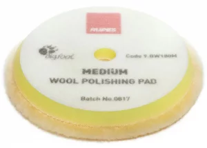Rupes Wool Polishing Pad 180 Medium