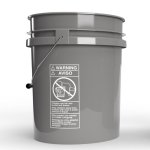 Magic Bucket detailingový kbelík - Grey (20 l)