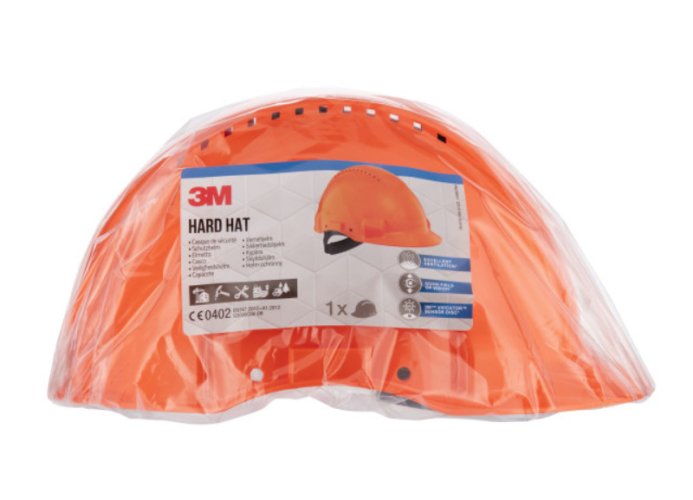 3M™ Ochranná přilba Uvicator G3000, barva: oranžová