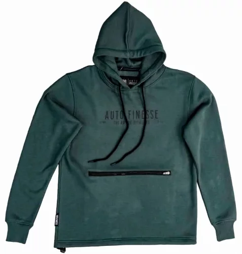 Auto Finesse The MK2 Essentials Hoodie - Green Double Extra Large