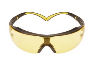3M™ SecureFit™ ochranné okuliare rady 400, model: SF403XSGAF-YEL, farba zorníka: žltá