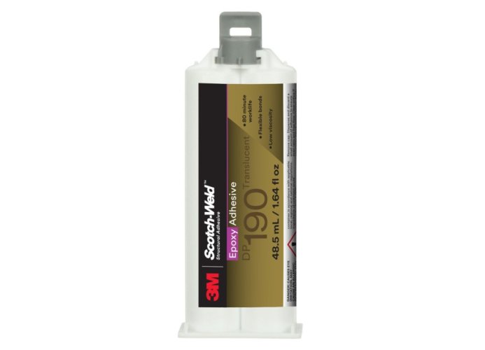 3M™ Scotch-Weld™ 2K pružné epoxidové lepidlo DP190, sivé, 48,5 ml