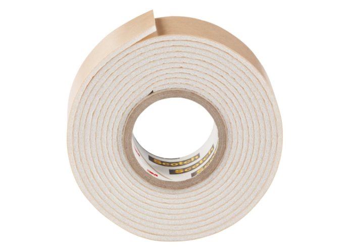 3M™ Scotch® obojstranná penová montážna páska do vlhkých priestorov, 19 mm x 1,5 m