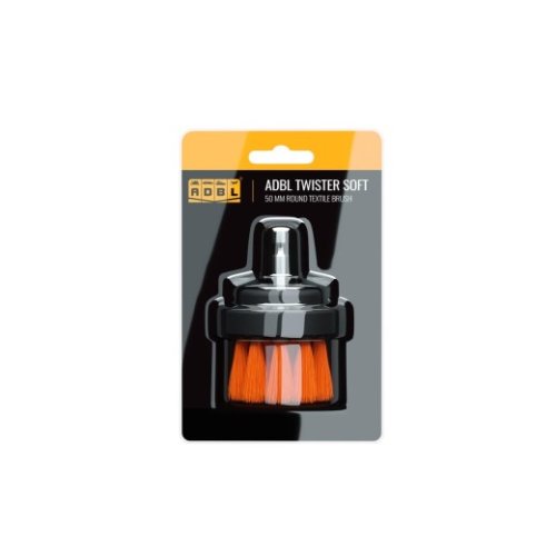 Kulatý kartáč na textilní povrchy ADBL Twister Soft 50 mm