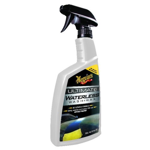 Meguiar's Ultimate Waterless Wash & Wax - přípravek pro mytí bez vody, s voskem, 768 ml