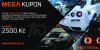 Dárkový kupon na nákup autokosmetiky - MEGA DETAIL - 2500 Kč