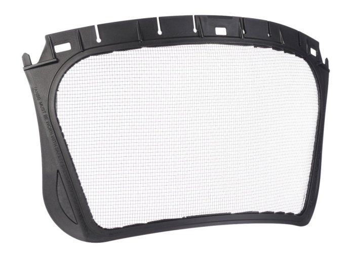 3M™ sieťový tvárový štít, nehrdzavejúca oceľ, čierny
