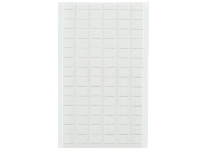 3M™ Scotch-Fix™ Odnímateľné montážne štvorčeky 12,7 mm × 12,7 mm, 64 kusov