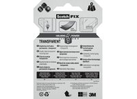 3M™ Scotch® Obojstranná montážna páska do interiéru, transparentná, 19 mm x 1,5 m
