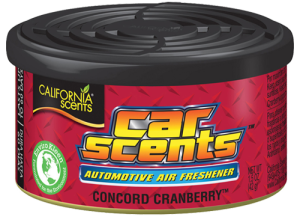 Osvěžovač vzduchu do auta - California Scents Car Scents - vůně brusinky