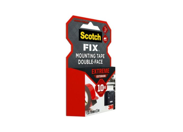 3M Scotch obojstranná lepiaca páska Extreme 19mm x 1,5m