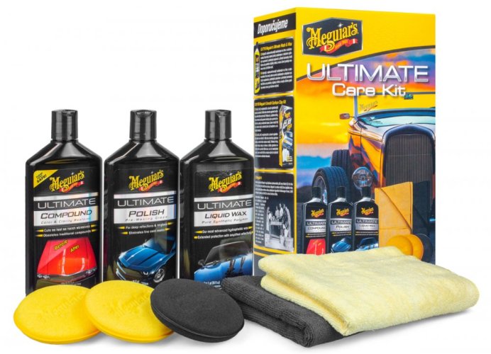 Kompletní sada na renovaci, leštění a ochranu laku auta - Meguiar's Ultimate Care Kit