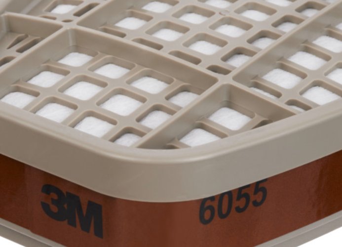 3M™ sada 2 kusov filtrov proti plynom a výparom rady 6000, prevedenie: 6055, úroveň ochrany A2