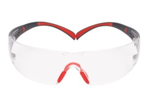 3M™ SecureFit™ ochranné okuliare rady 400, model: SF401SGAF-RED-EU, farba zorníka: číra