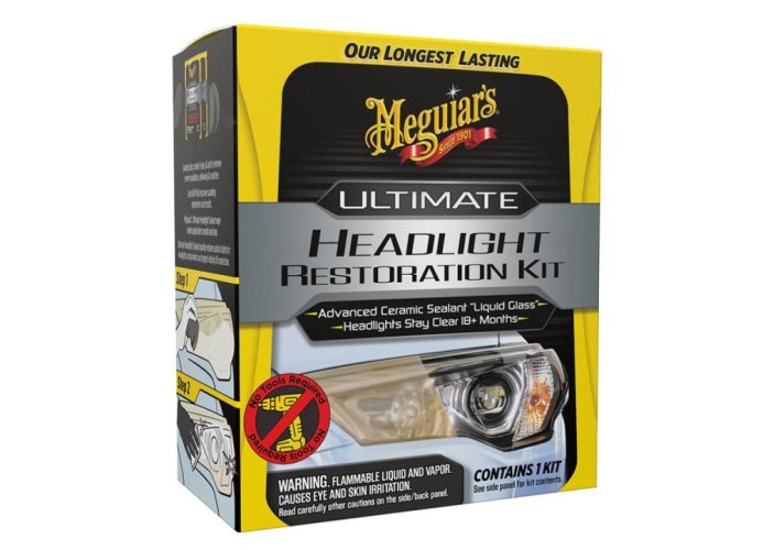 Sada na renovaci světlometů - Ultimate Headlight Restoration kit - Meguiar's
