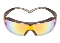 3M™ SecureFit™ ochranné okuliare rady 400, model: SF416XAS-BLK-EU, farba zorníka: oranžová