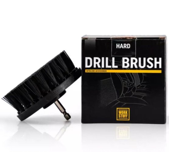Tvrdý čistící kartáč na vrtačku Work Stuff