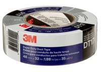 3M™ Super silná páska Duct Tape DT17 do extrémne náročného prostredia, čierna, 48 mm x 32 m