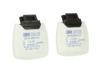 3M™ Secure Click™ částicové filtry řady D3000, provedení D3125, úroveň ochrany P2 R