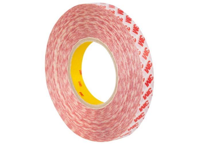 3M™ obojstranná lepiaca páska GPT-020P, priehľadná, 19 mm x 50 m, 0.2 mm