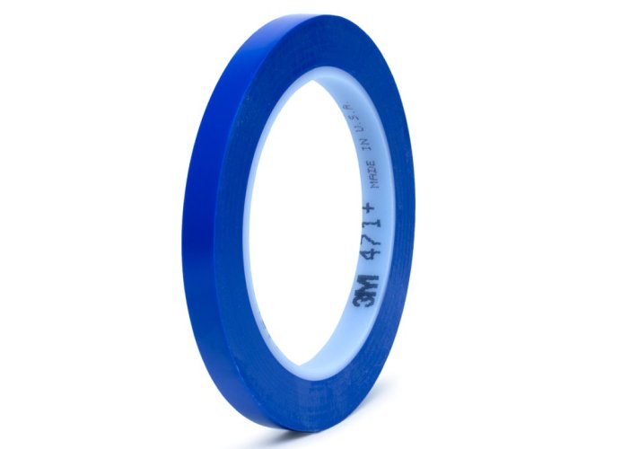 Vinylová maskovací páska indigo - 3M 471+ - 9 mm x 32 m