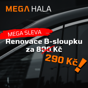 Renovace B-sloupků v MEGA HALE jen za 290 Kč
