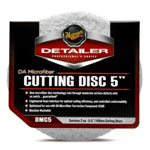 Meguiar's DA Microfiber Cutting Disc 5" - полірувальний мікрофібровий диск, 5 дюймів (2 штуки)