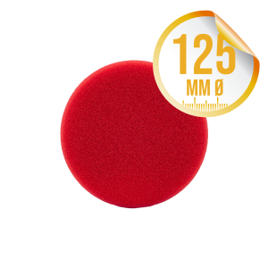 Tvrdý korekční leštící kotouč na lak - Liquid Elements Pad Man V2 červený - 125 mm